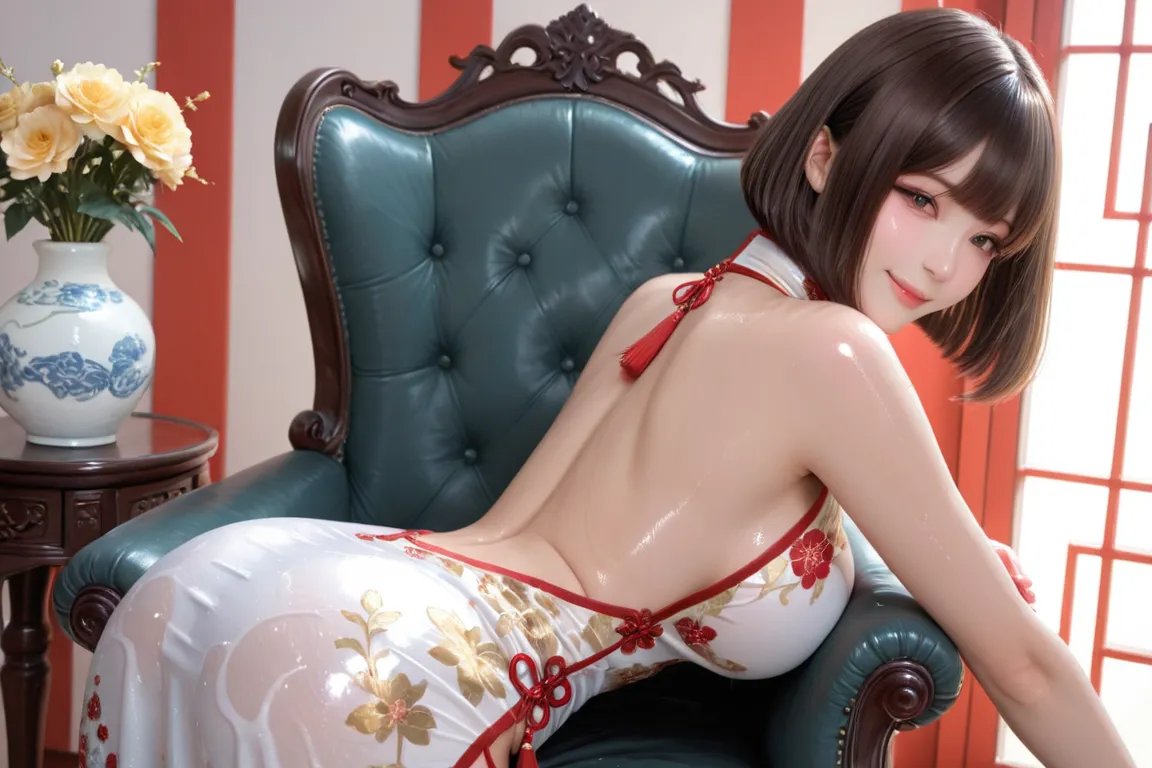 Invisible One [AI Generated] Chinese Dress